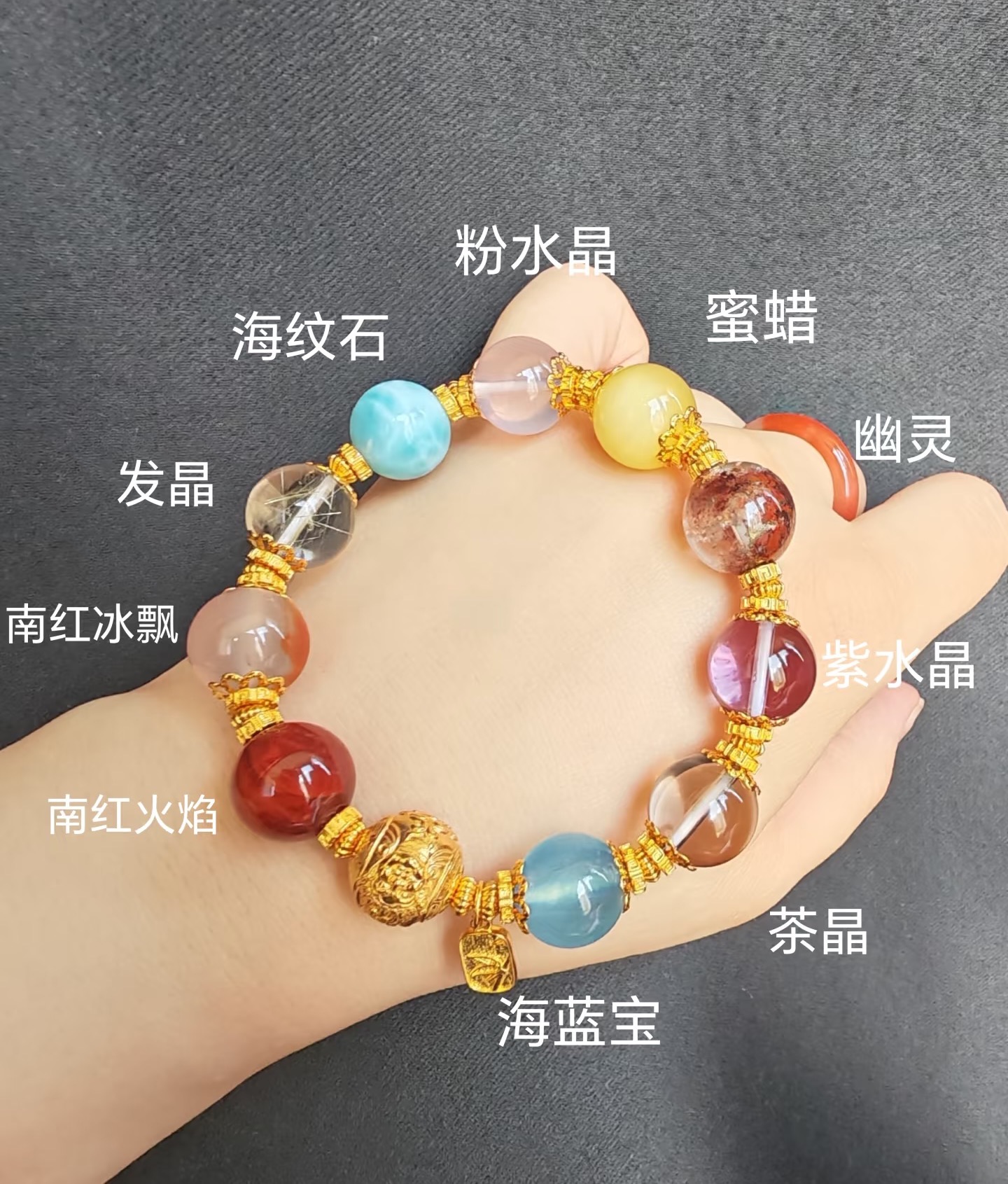 太原北张梦祥手作 珠串设计定制作品图一